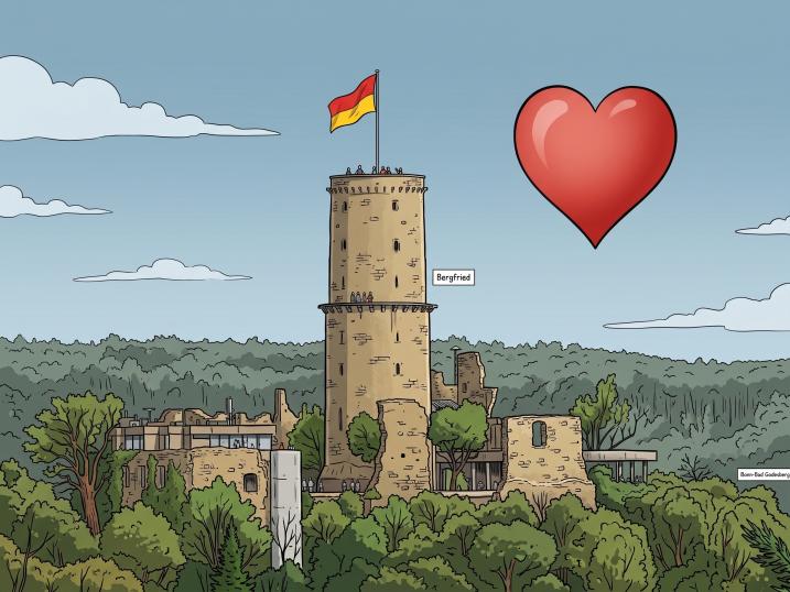 A stylized Godesburg